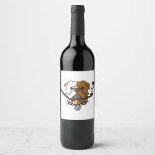 SHORESY Sudbury Bulldogs Wine Label