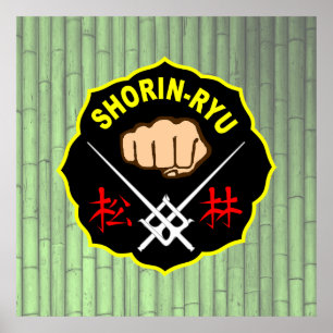 Shorin-Ryu Okinawa Karate Poster