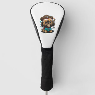 Shorkie Shih Tzu Yorkie Yorkshire Dog Pirate Golf Head Cover