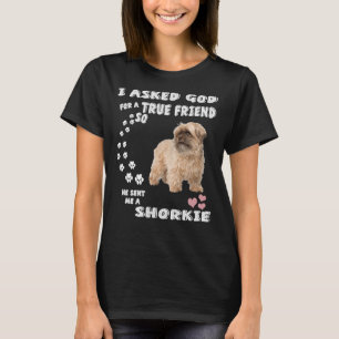Shorkie Tzu Dog Quote Mum Christmas   Yorkie Tzu D T-Shirt