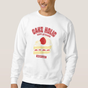 Short Cake (College Style Illustration) Sweatshirt