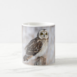 Short-Eared Owl Coffee Mug
