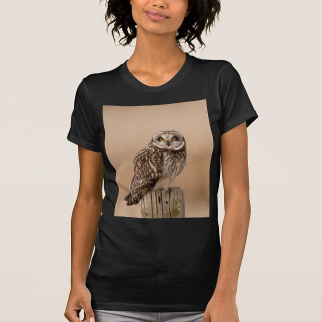 Short eared owl T-Shirt (Front)