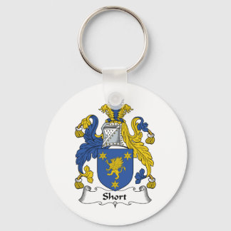 Short Family Crest Key Ring