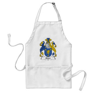 Short Family Crest Standard Apron