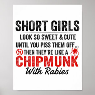 Short Girls Look So Sweet And Cute Until You Them  Poster