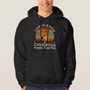 Short Haired Chihuahua Funny Idea Hoodie