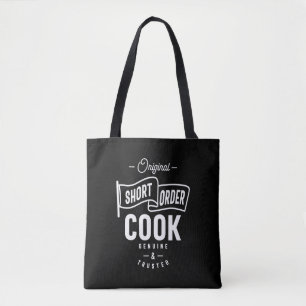 Short Order Cook Job Title Gift Tote Bag