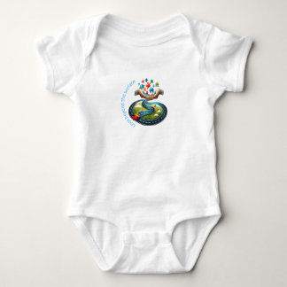 Short sleeve -look beyond the surface - Baby Bodysuit