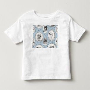 Short Sleeve T-Shirt with Dog Graphic
