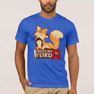 Short Sleeves T-Shirt : Trust Me (blue)