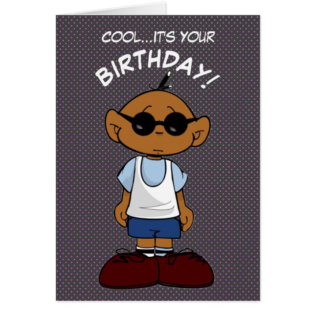 Short Sleevez | Birthday Card (Front)