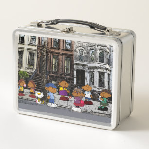 Short Sleevez Metal Lunch Box