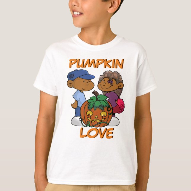 Short Sleevez | Pumpkin Love T-Shirt (Front)