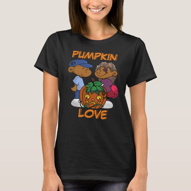 Short Sleevez | Pumpkin Love T-Shirt (Front)