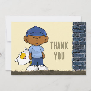 Short Sleevez Thank You Card
