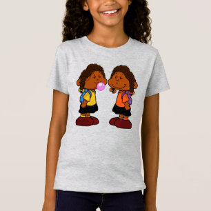 Short Sleevez   Twin Little Girls T-Shirt