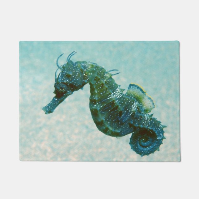 Short-Snouted Seahorse | Crimea, Russia Doormat (Front)