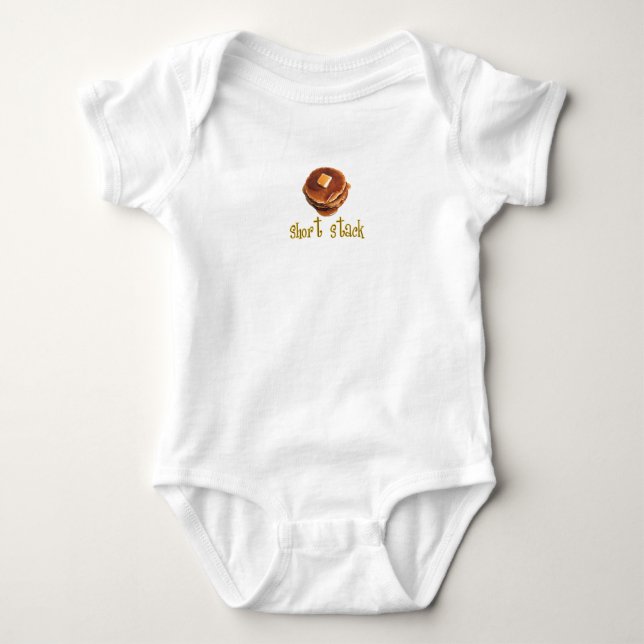 Short Stack Baby Bodysuit (Front)