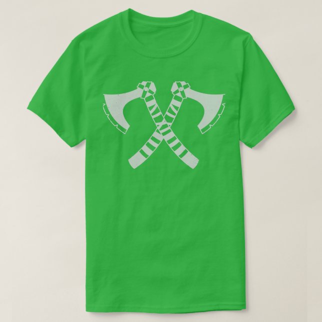 Short Viking Axes Classic TShirt (Design Front)