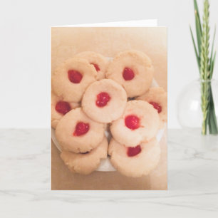 Shortbread Cookie  Holiday Card