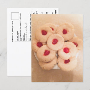 Shortbread Cookie Postcard