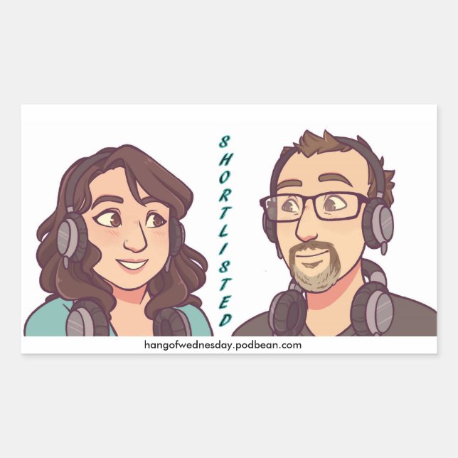 SHORTLISTED stickers (Front)