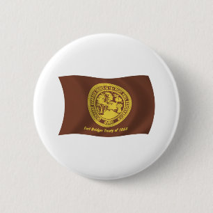 Shoshone Bannock Tribes Flag Button