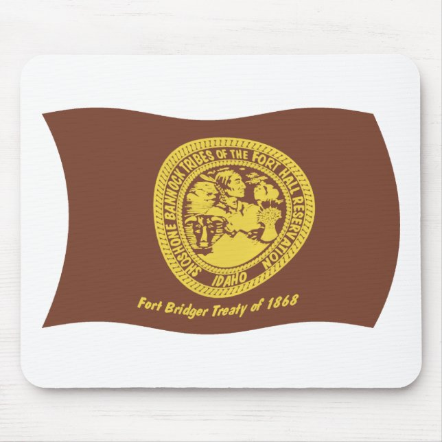 Shoshone Bannock Tribes Flag Mousepad (Front)