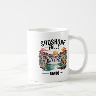 Shoshone Falls Idaho Road Trip Vacation Adventure Coffee Mug