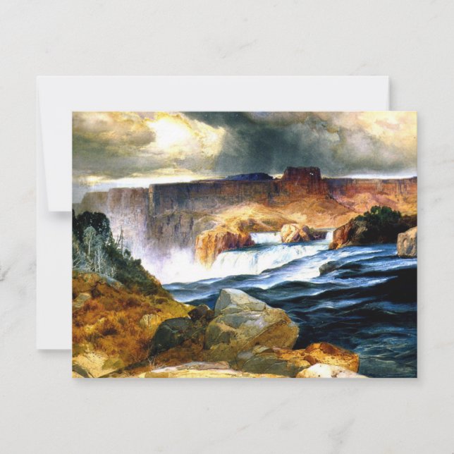 Shoshone Falls, Snake River, Idaho Card (Front)