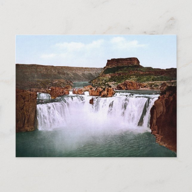 Shoshone Falls Snake River Idaho Postcard (Front)