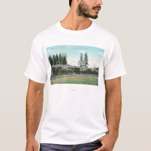 Shoshone Flyer Train off to Spokane T-Shirt