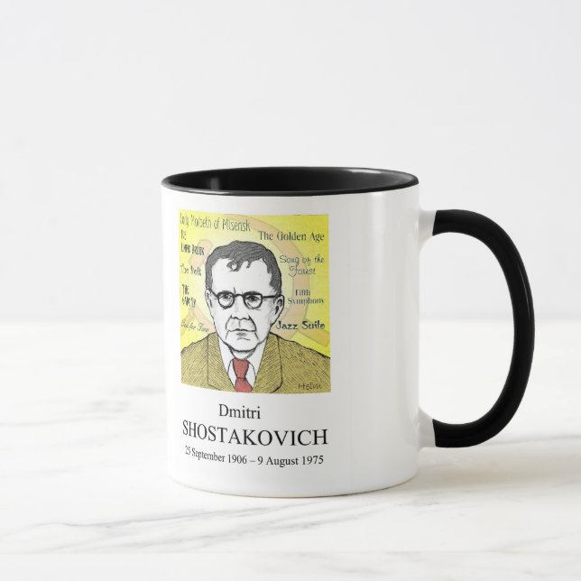 Shostakovich Mug (Right)