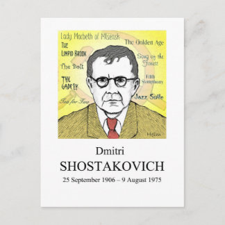 Shostakovich Postcard