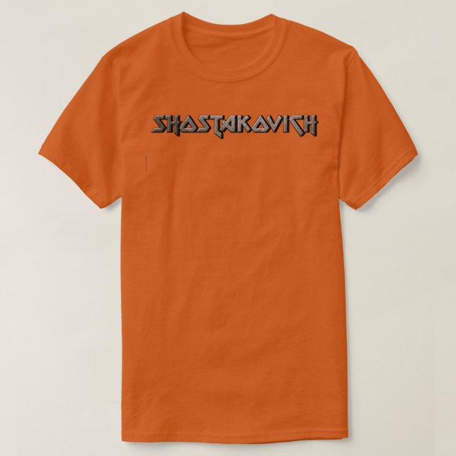 Shostakovich T-Shirt (Design Front)