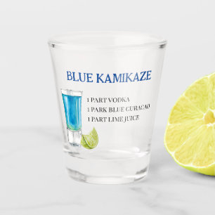 Shot Drink Recipe Party Gift Glass