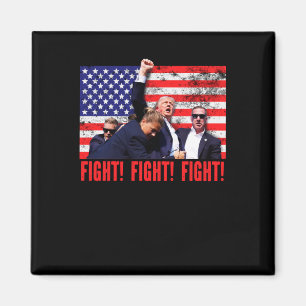 Shot Fight Fight Fight Magnet