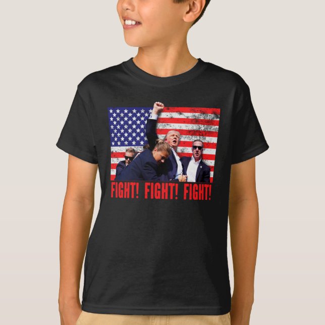 Shot Fight Fight Fight  T-Shirt (Front)