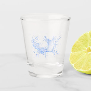 Shot glass art design style