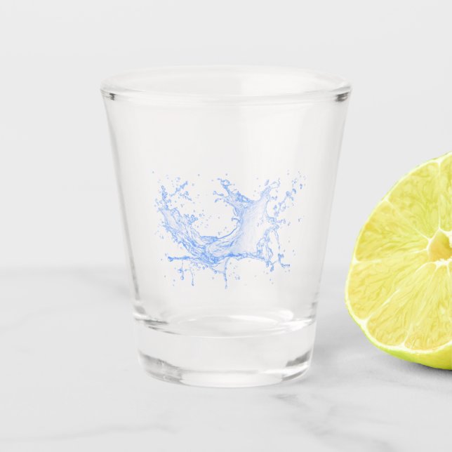 Shot glass art design style  (Front)