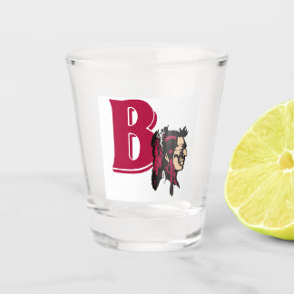 Shot Glass: Bethel Braves (00104) Glass