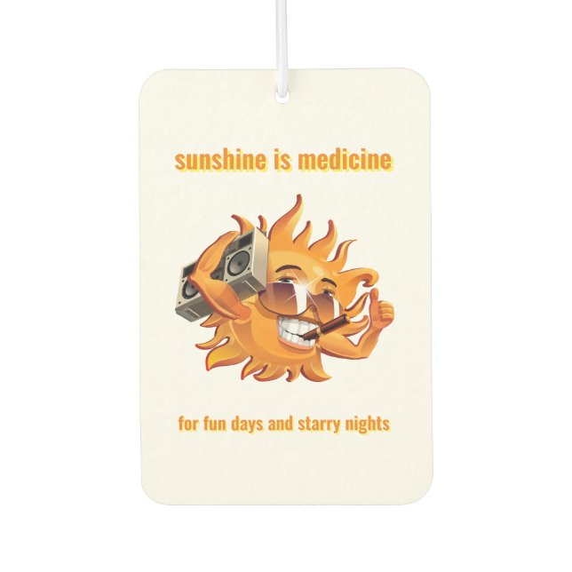 Shot glass car air freshener (Front)