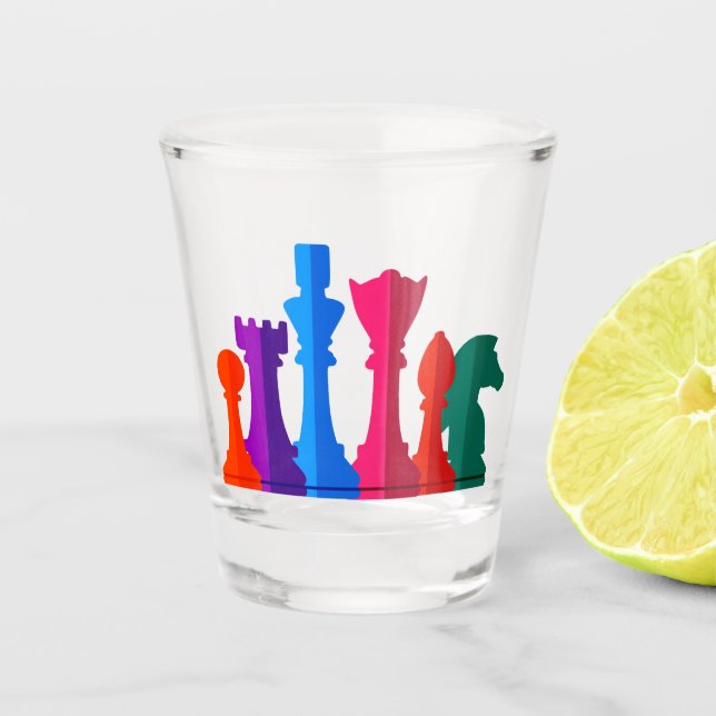 Shot Glass Chess (Front)