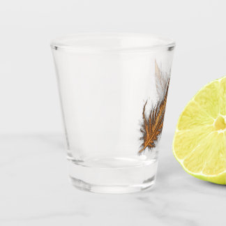 Shot glass - Golden Feather