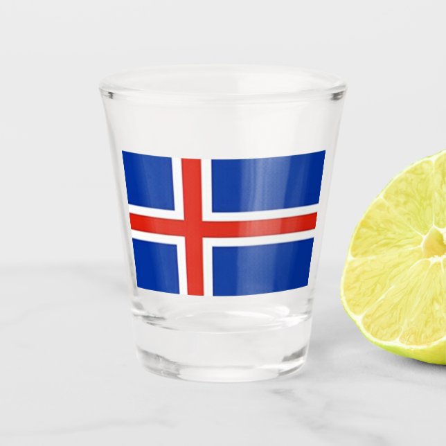 Shot glass Iceland (Front)