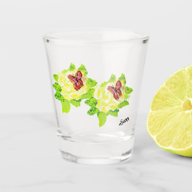 Shot glass : Luck Of The Butterfly (Front)