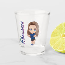 Shot Glass - Rheaanna Chibi