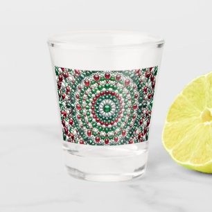 Shot glass with Italian Colours