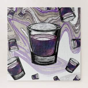shot glasses jigsaw puzzle